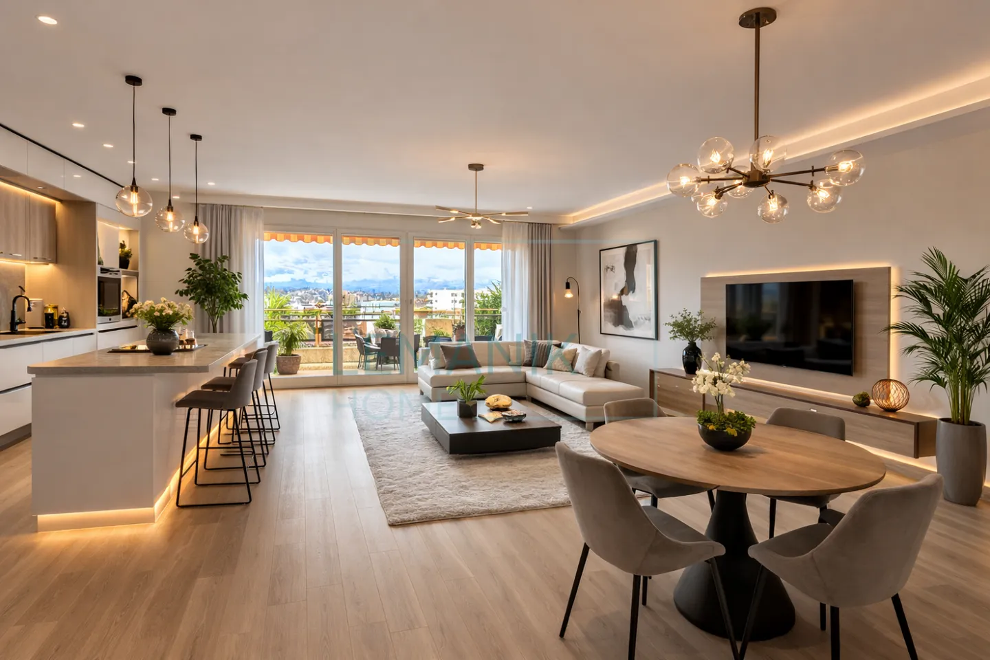 Appartement lumineux avec terrasse - Photo 1 sur 3