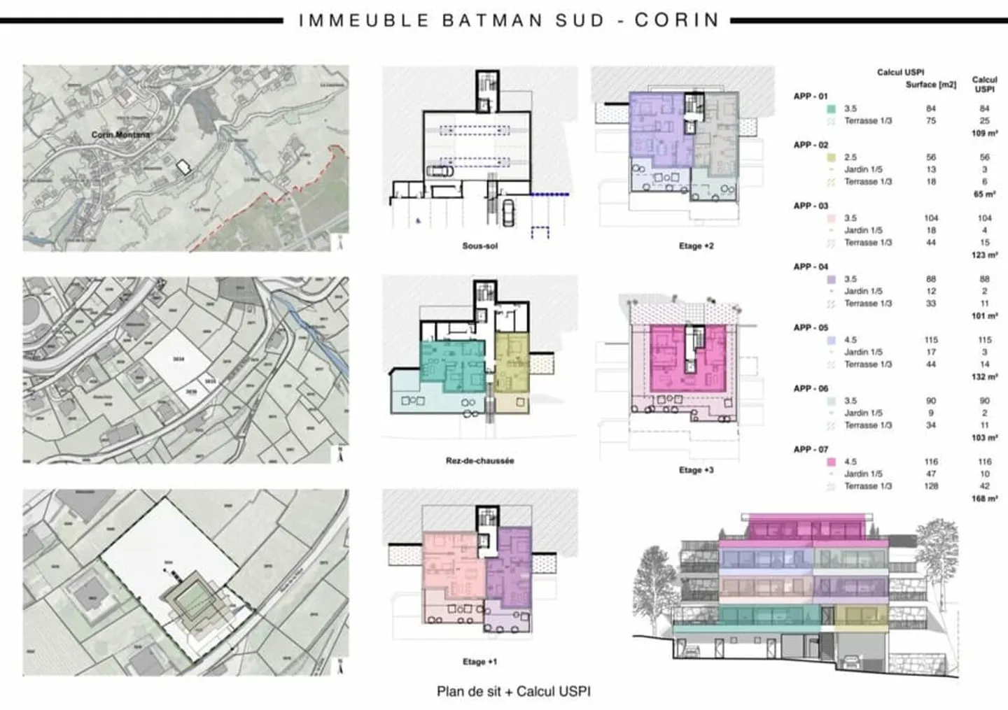 Appartamento 4.5 locali a Corin-de-la-Crête - Foto 11 di 11