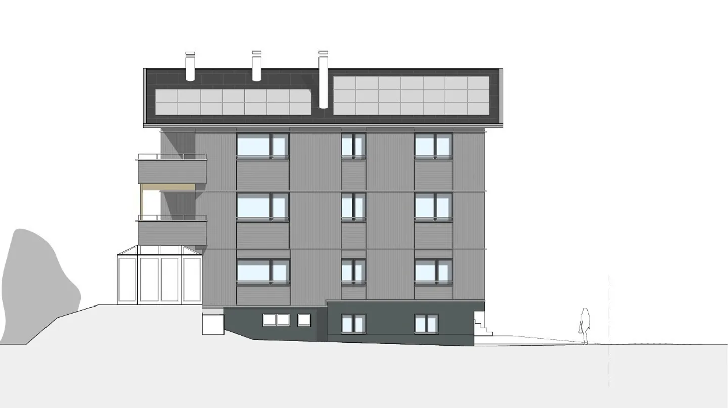 4½-Zimmer-Neubauwohnung in moderner Holzbauweise - Foto 1 von 6