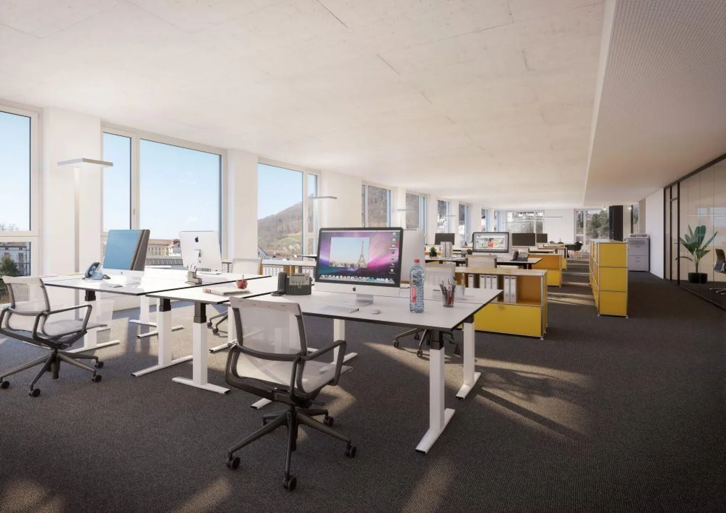 Office space with a view directly at Aarburg train station! - Photo 1 of 6