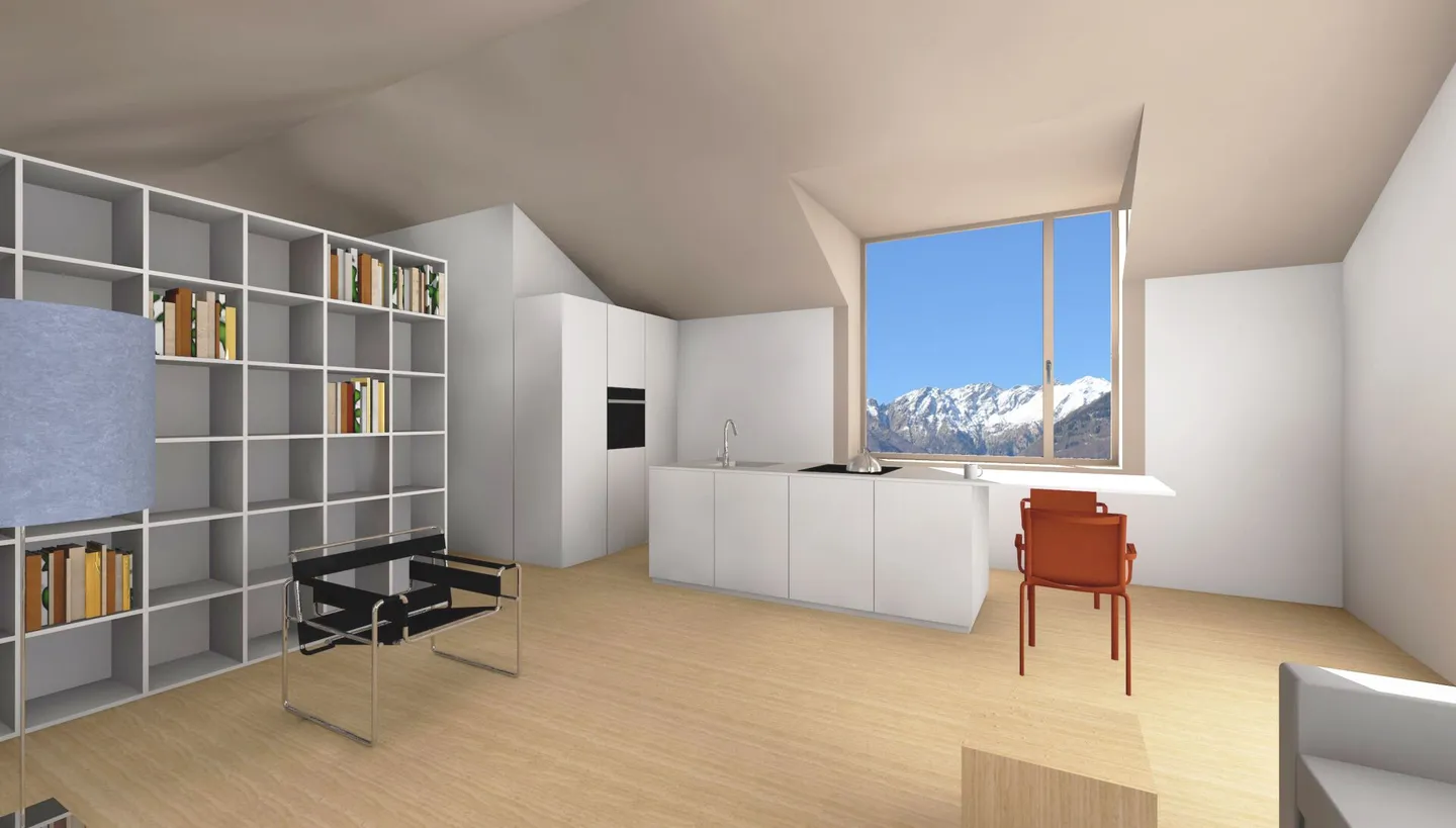 Residenza Pron Giubiasco 4.5 Locali Sud - Foto 7 di 14