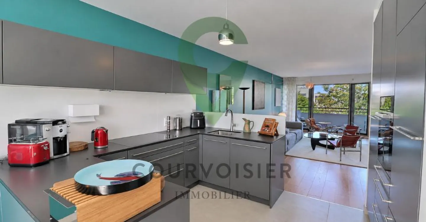 Beautiful contemporary 4.5-room apartment in Vésenaz - Photo 3 of 11