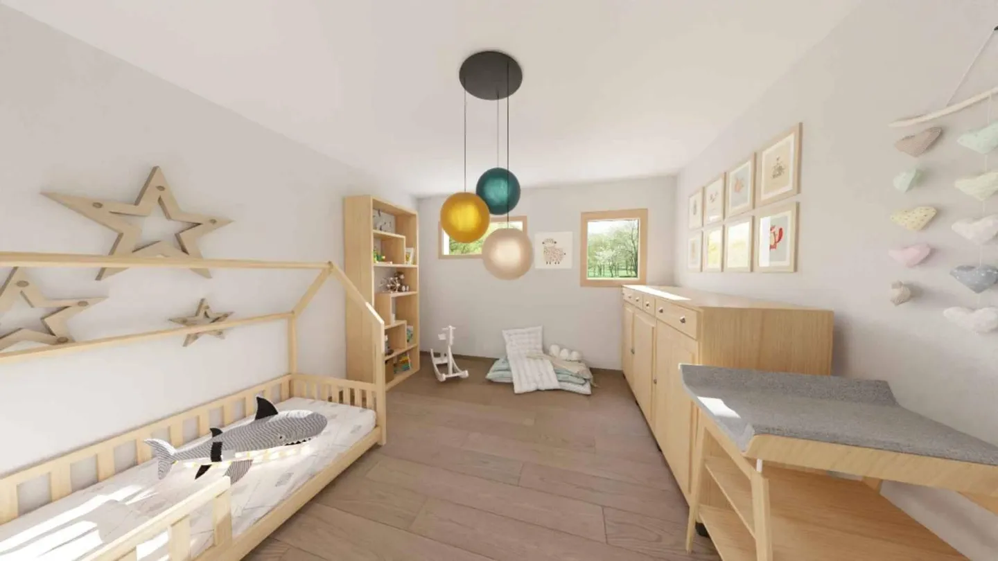 Neue Familienvilla mit Garten - Foto 4 von 9