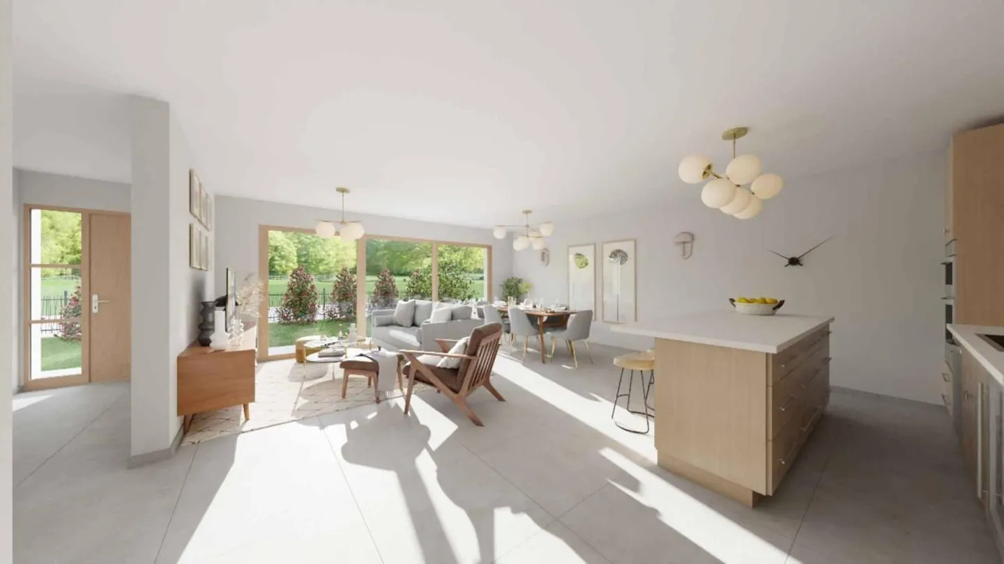 Neue Familienvilla mit Garten - Foto 2 von 9