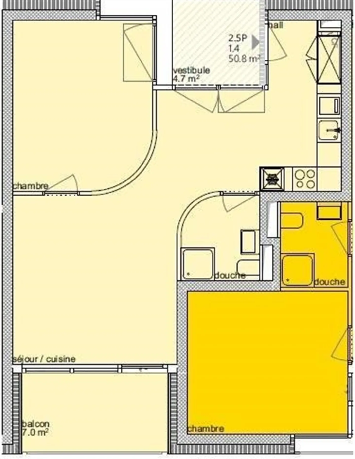 «Neubau Silo Renaissance - neue 2.5 Zimmerwohnung mit Balkon» - Foto 10 von 12