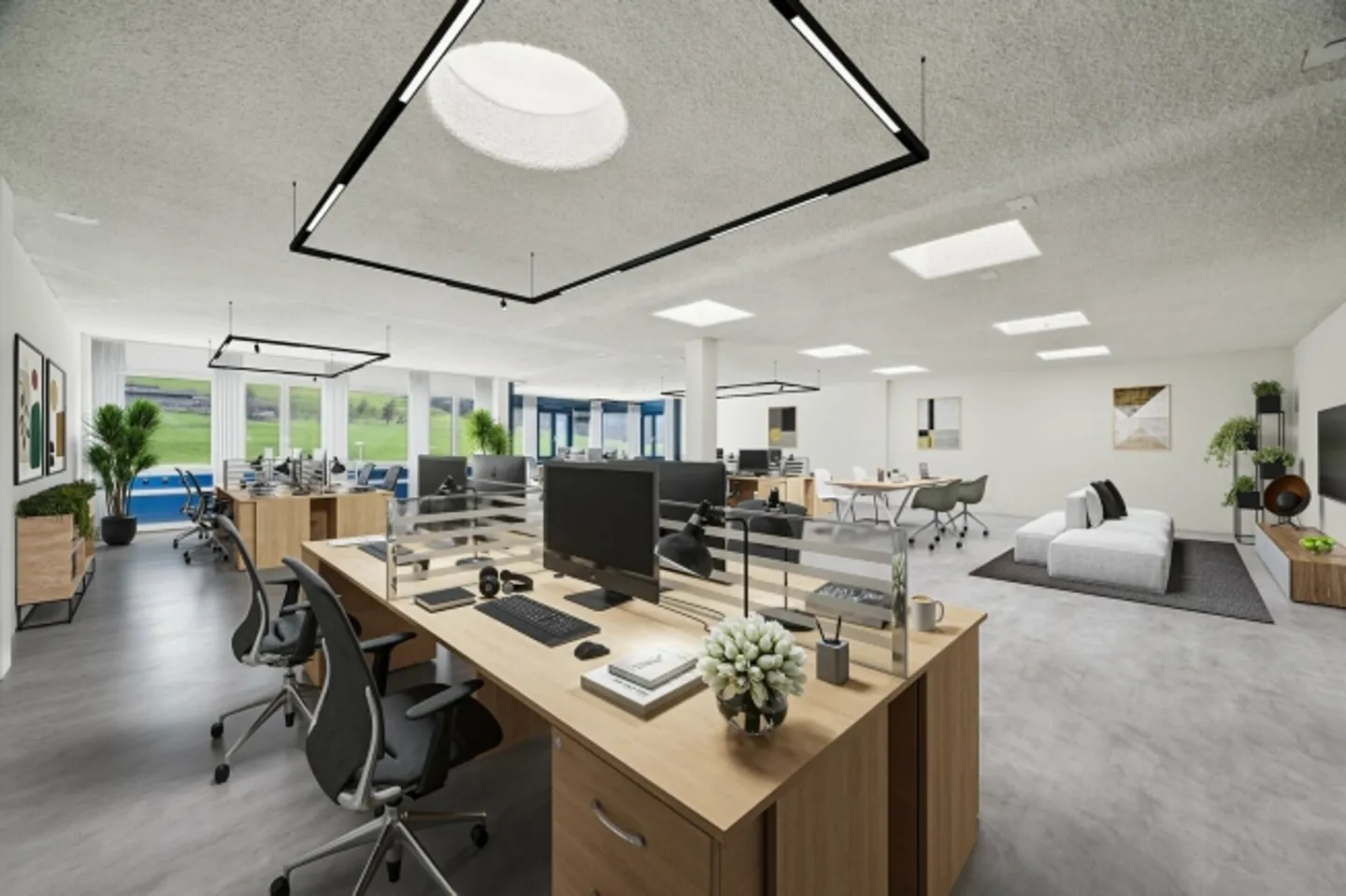 «Helle vielseitige Gewerbe- / Bürofläche mit 413m²» - Foto 12 von 13