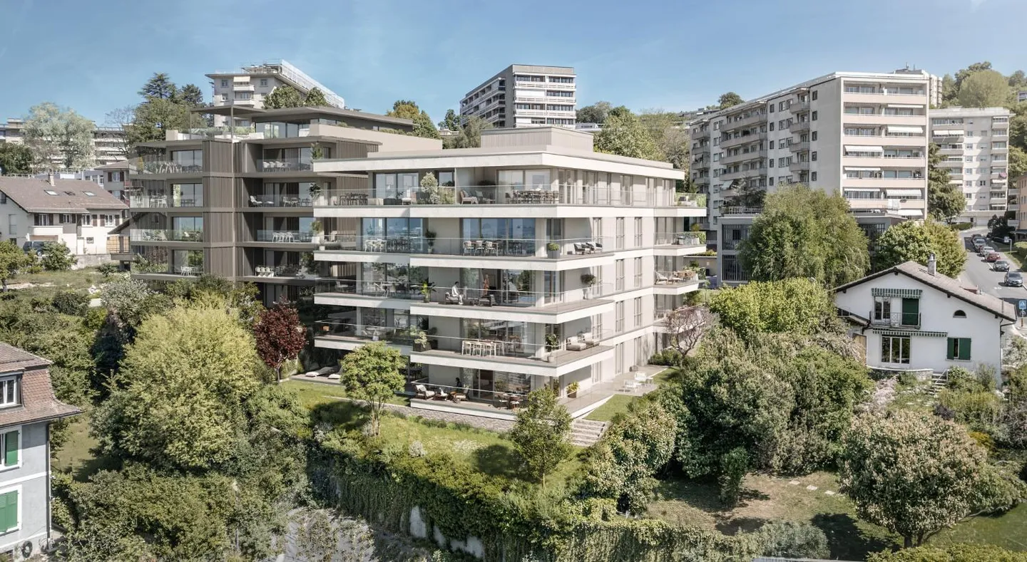AUREALAGO — Nouvel appartement de 2.5 pièces avec balcon · Vue dégagée · Prilly - Photo 6 sur 11