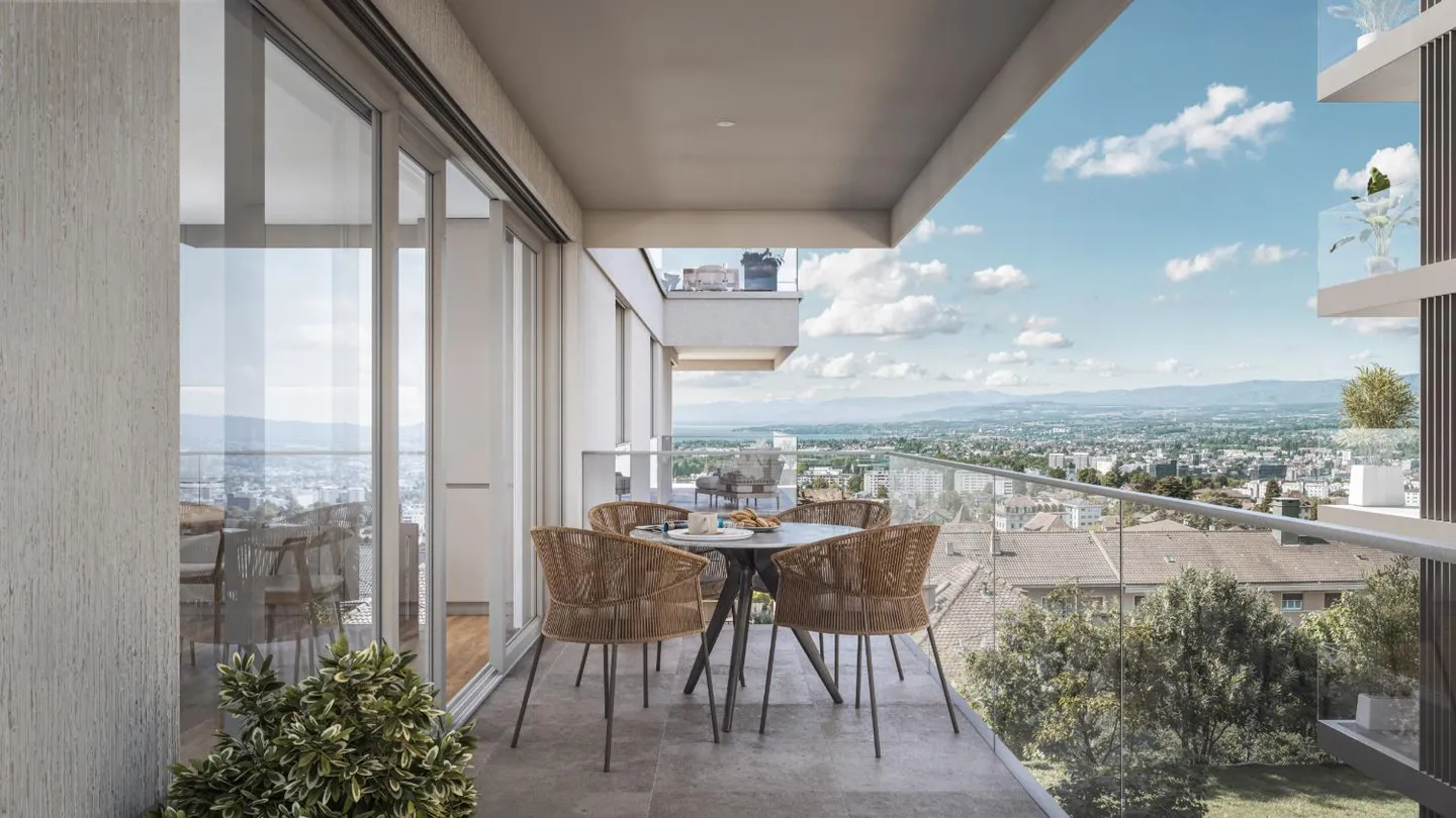 AUREALAGO — Nouvel appartement de 2.5 pièces avec balcon · Vue dégagée · Prilly - Photo 8 sur 11