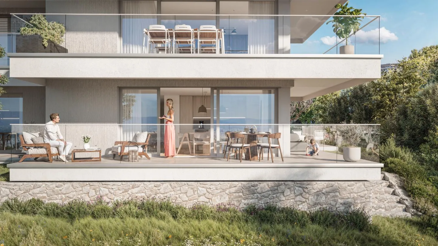 AUREALAGO — Nouvel appartement de 2.5 pièces avec balcon · Vue dégagée · Prilly - Photo 10 sur 11