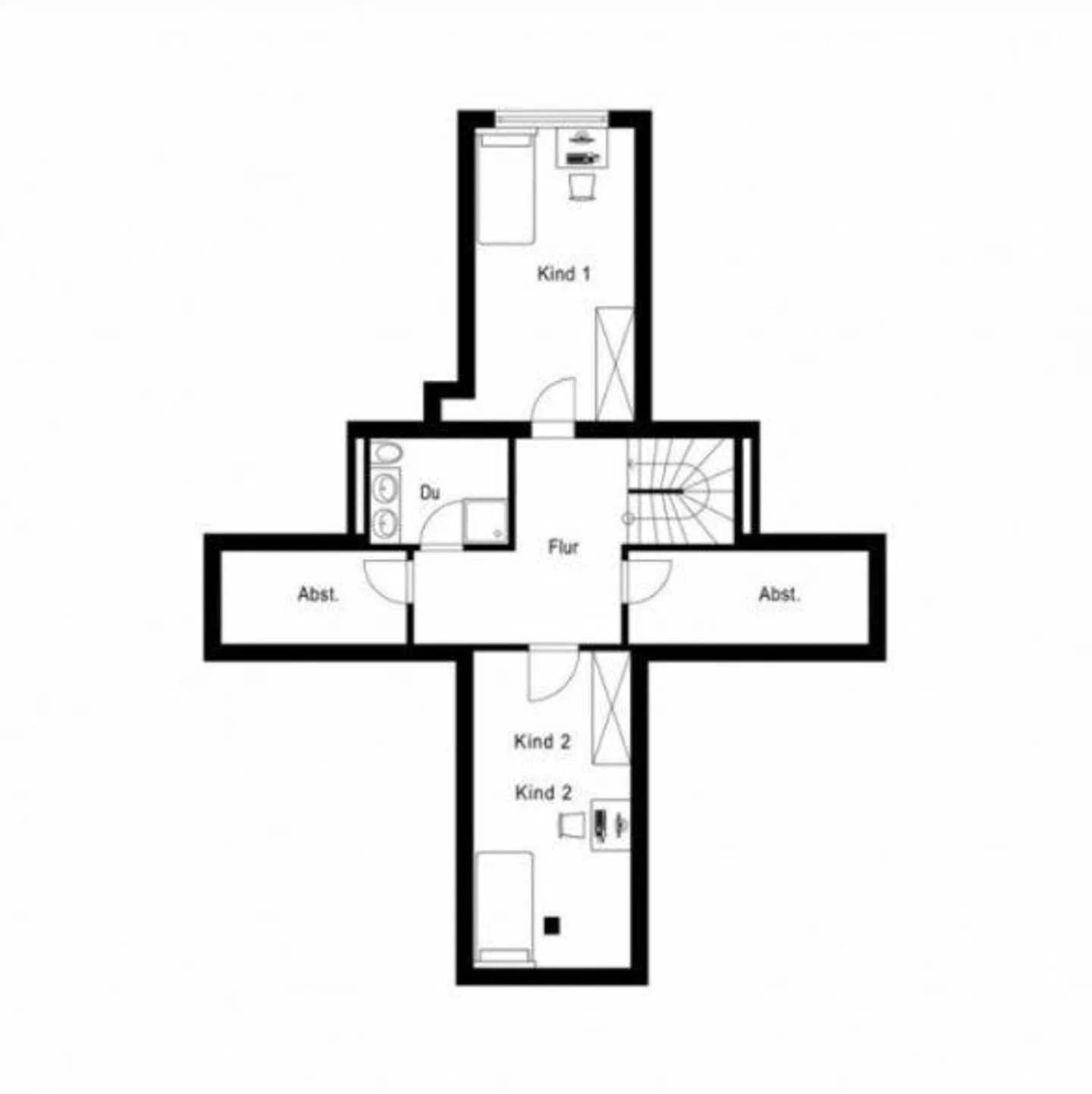 Appartement de 4,5 pièces à Mettlen - Photo 9 sur 9