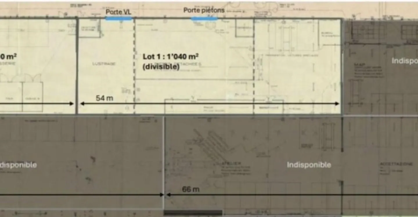 Espace industriel à Meyrin - Photo 2 sur 4