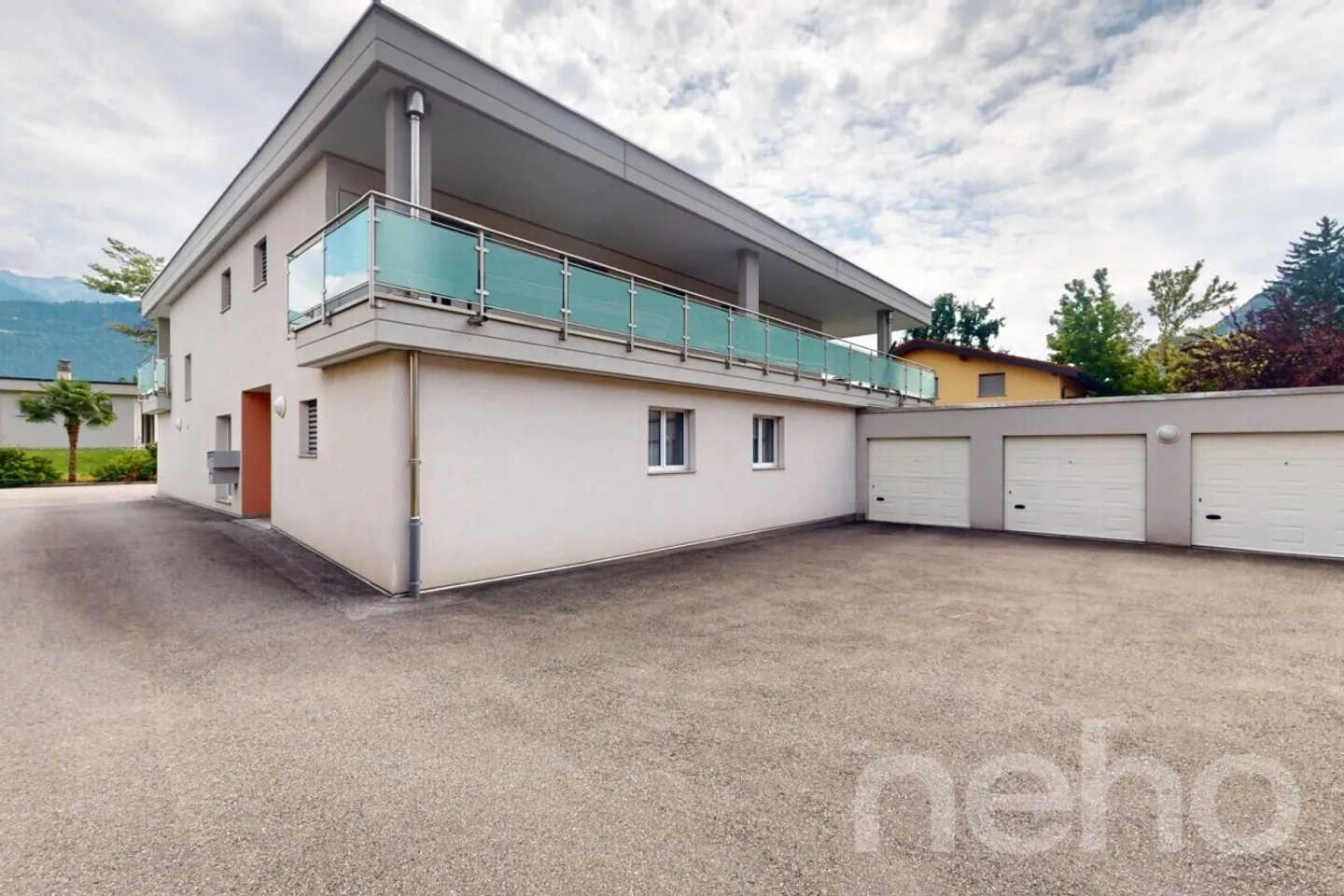 Exclusif : Bel appartement avec terrasse couverte et jardin - Foto 10 von 12