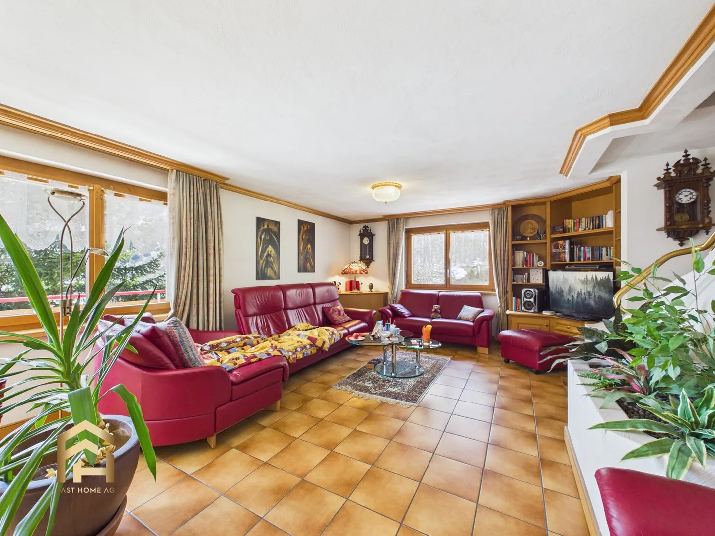 Villa spacieuse avec espace bien-être dans un emplacement de choix à Leukerbad - Photo 3 sur 13