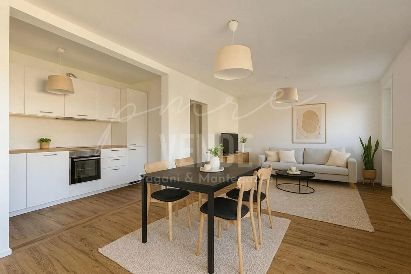 MASSAGNO | VOTRE APPARTEMENT 4.5 PIÈCES RÉNOVÉ SUR MESURE | CLÉS EN M... - Photo 2 sur 9