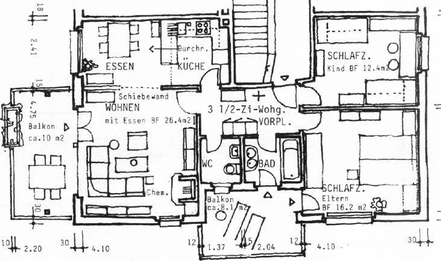 3.5-room apartment in Buchs ZH - Photo 8 of 8