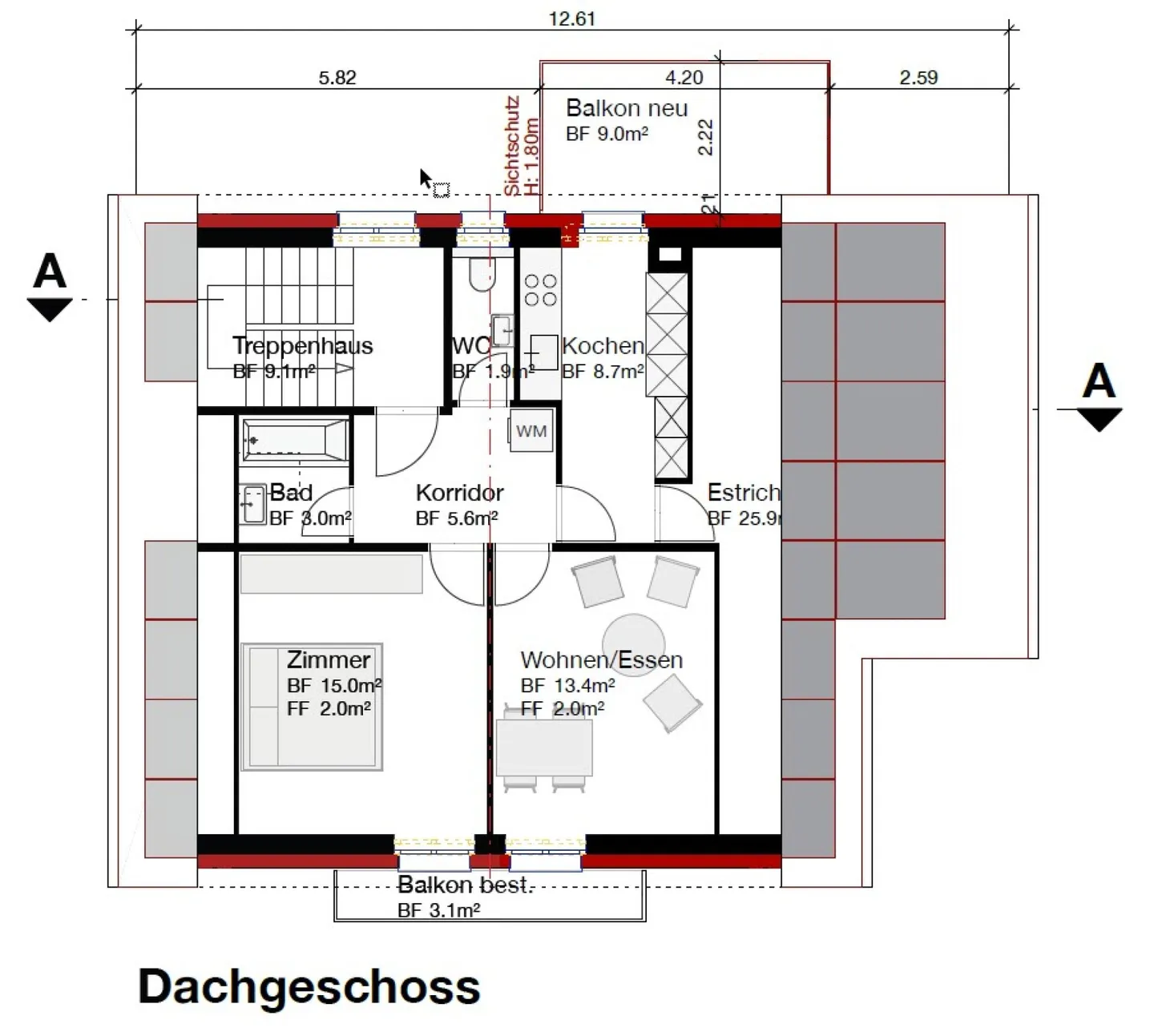 Einziehen und wohlfühlen - Kernsaniertes MFH mit Seesicht - Foto 7 von 9