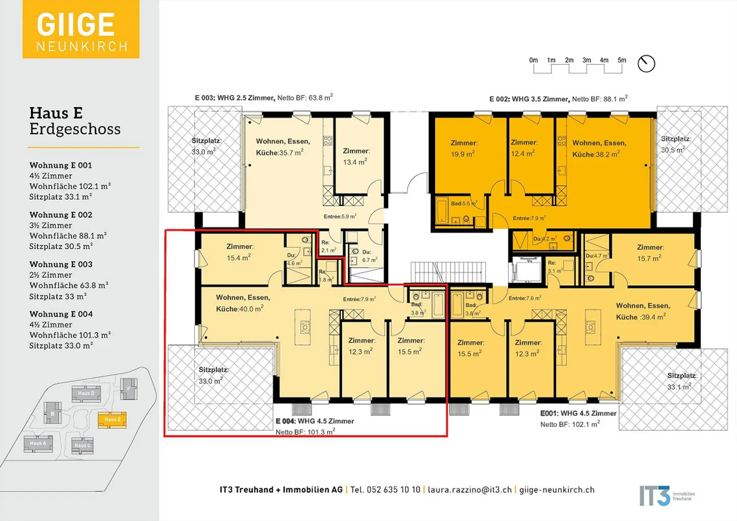 Modernes Apartment in Neunkirch - Foto 9 von 9