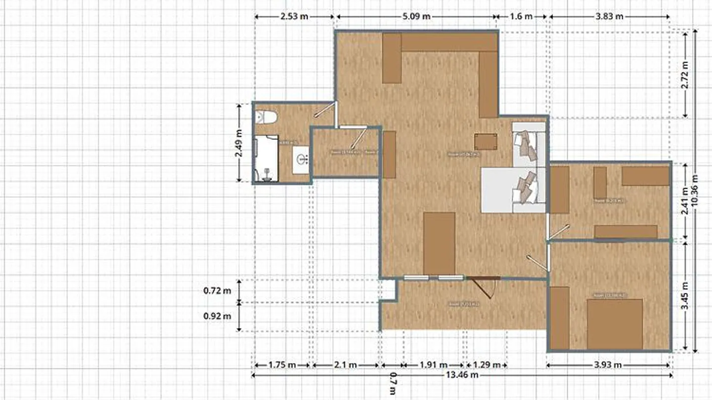 3½ ZI-WOHNUNG IN GOLDAU (SZ), MÖBLIERT, TEMPORÄR - Foto 10 von 10