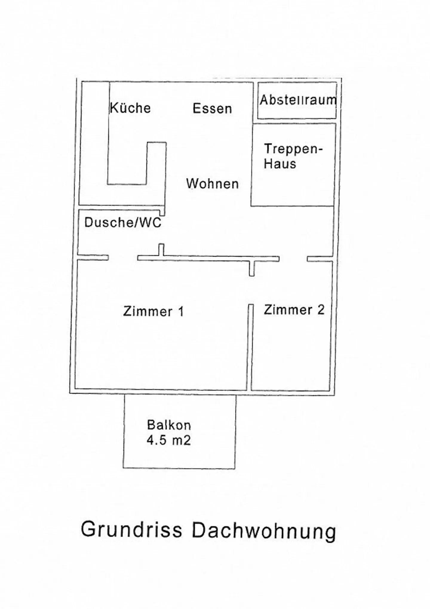 Charmante Wohnung zu vermieten - Foto 1 von 2