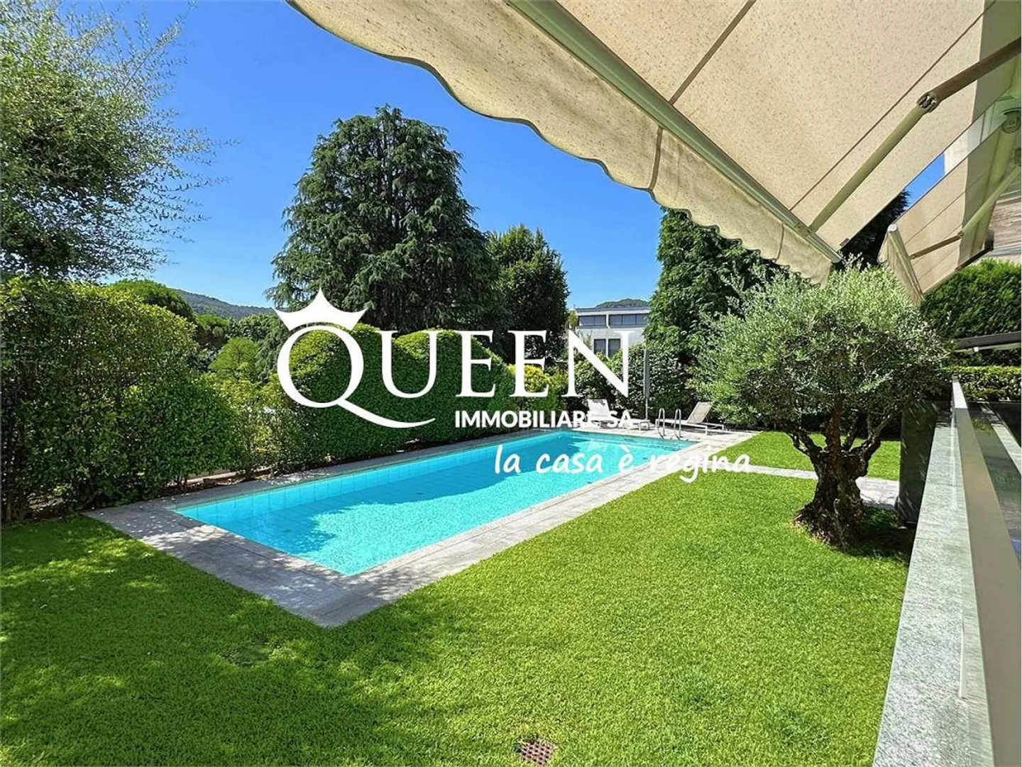 Bella villa di 4,5 stanze con giardino e piscina a Gentilino - Foto 6 di 13