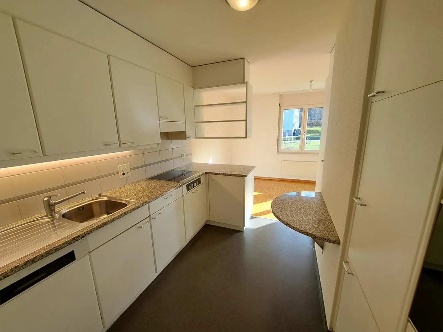 Ampio appartamento di 4,5 stanze con torre di lavaggio + 2 celle umide - Foto 3 di 13