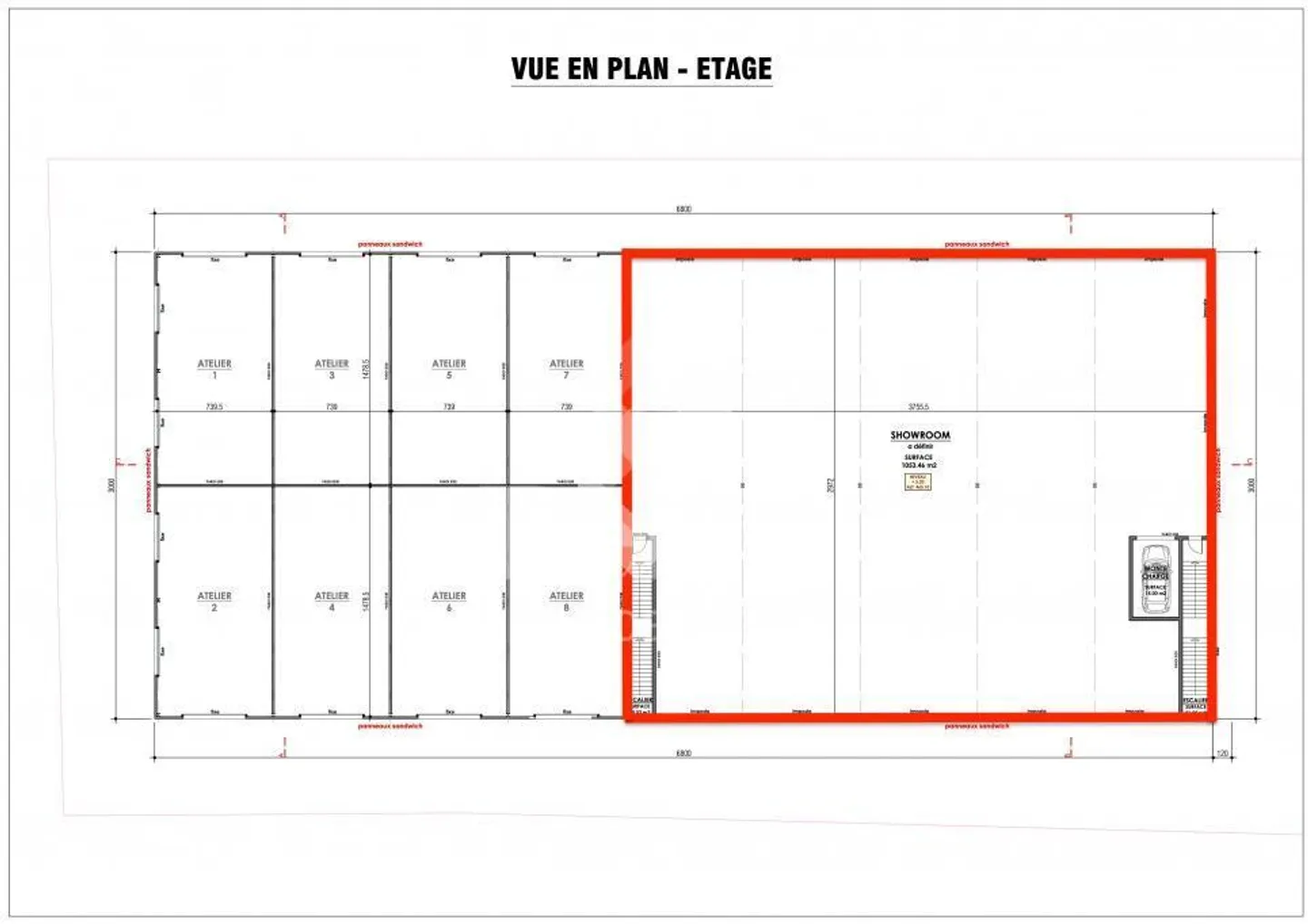 New commercial/industrial hall in Fully! Price to be agreed upon according to choice - Photo 2 of 10