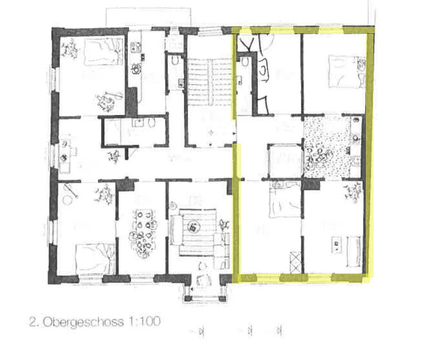 Charmant appartement de 3,5 pièces, fraîchement rénové et prêt à emménager - Photo 14 sur 14