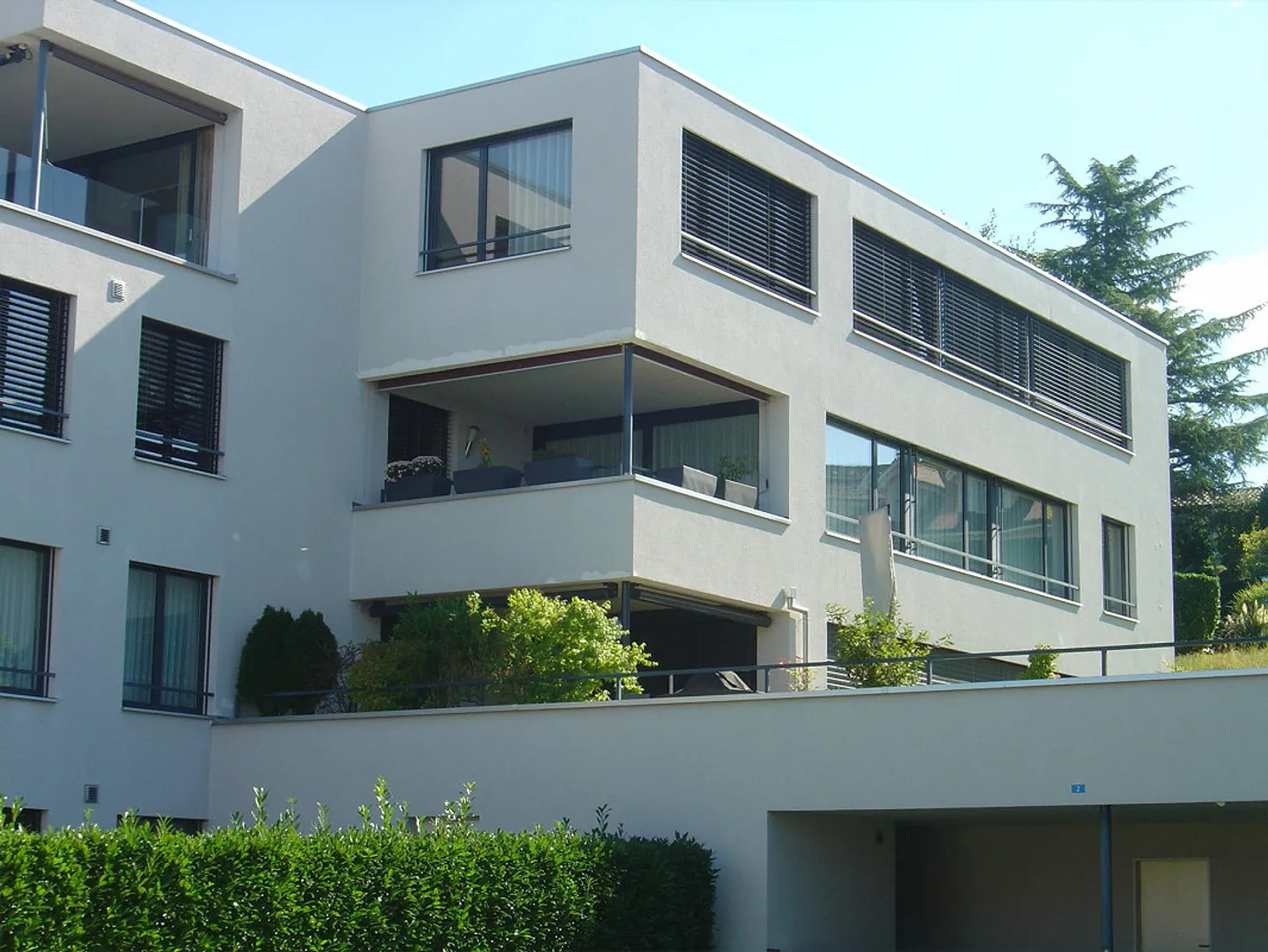 Sonnige Wohnung im Zentrum von Andwil - Foto 1 di 8