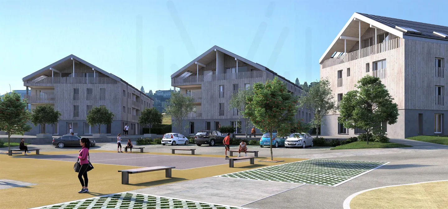 Grenier 4,5 pièces, au centre du village - Photo 2 sur 7