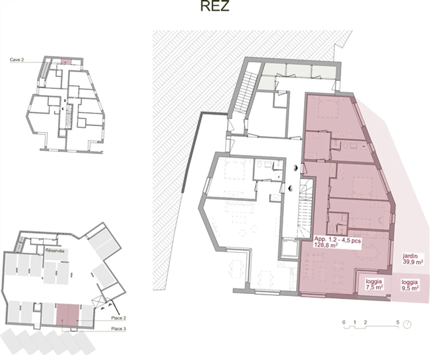 Bright 4.5-room apartment on the ground floor in the heart of Fully - Photo 3 of 4