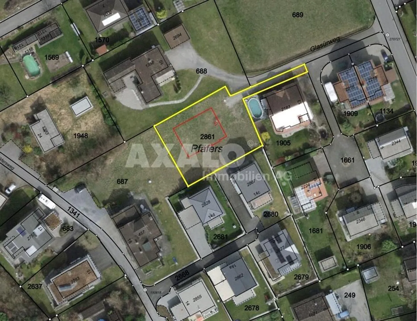 Bauland in Sevelen - Foto 4 von 4