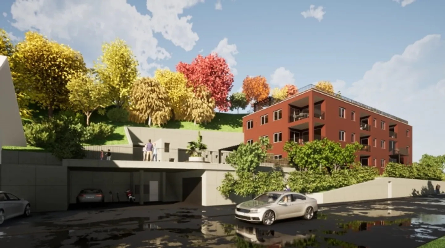 Appartement en copropriété de 2,5 pièces à Bärau - emplacement ensoleillé sur la colline - Photo 1 sur 5