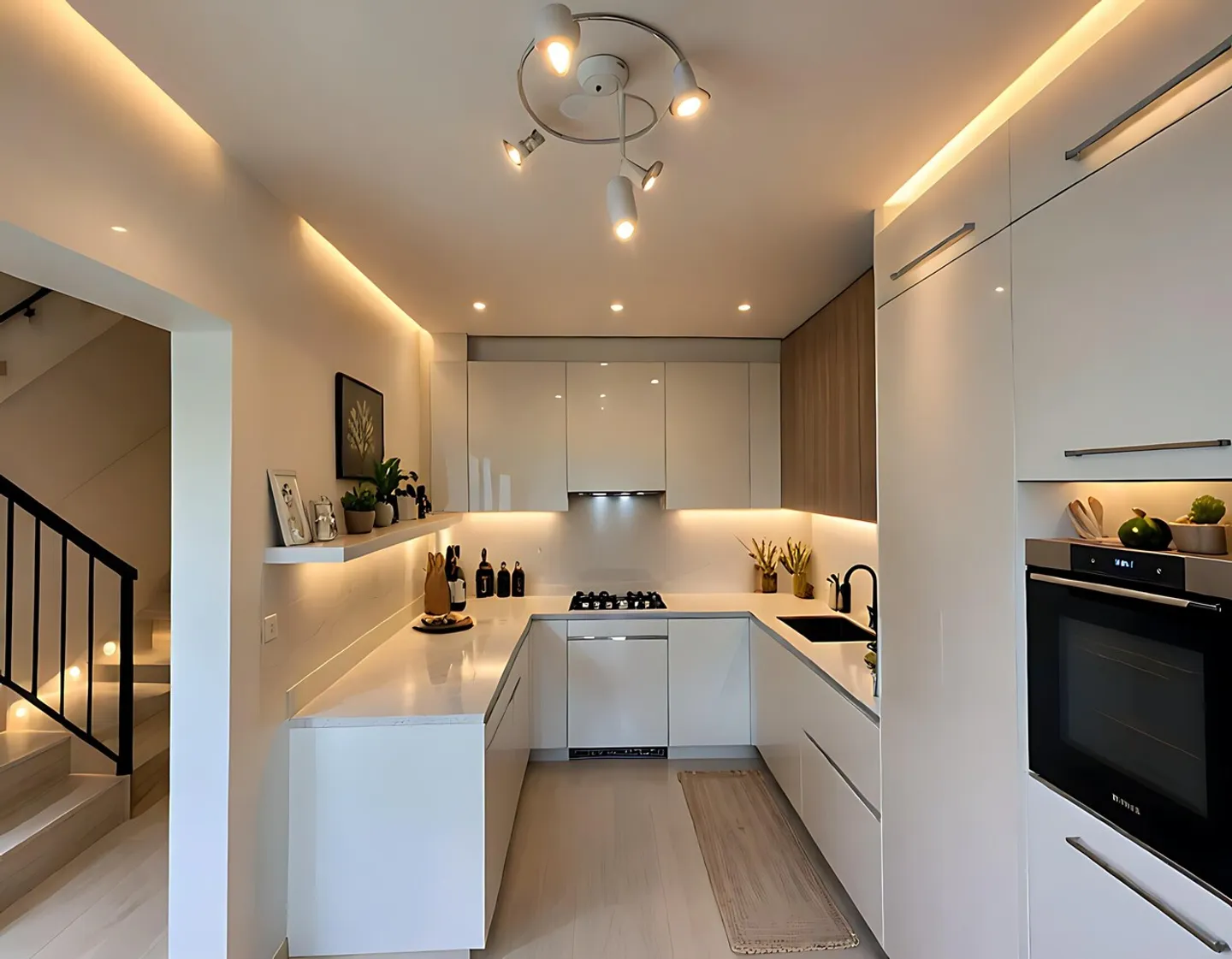 Casa a schiera luminosa con giardino a Barbengo - Foto 11 di 13