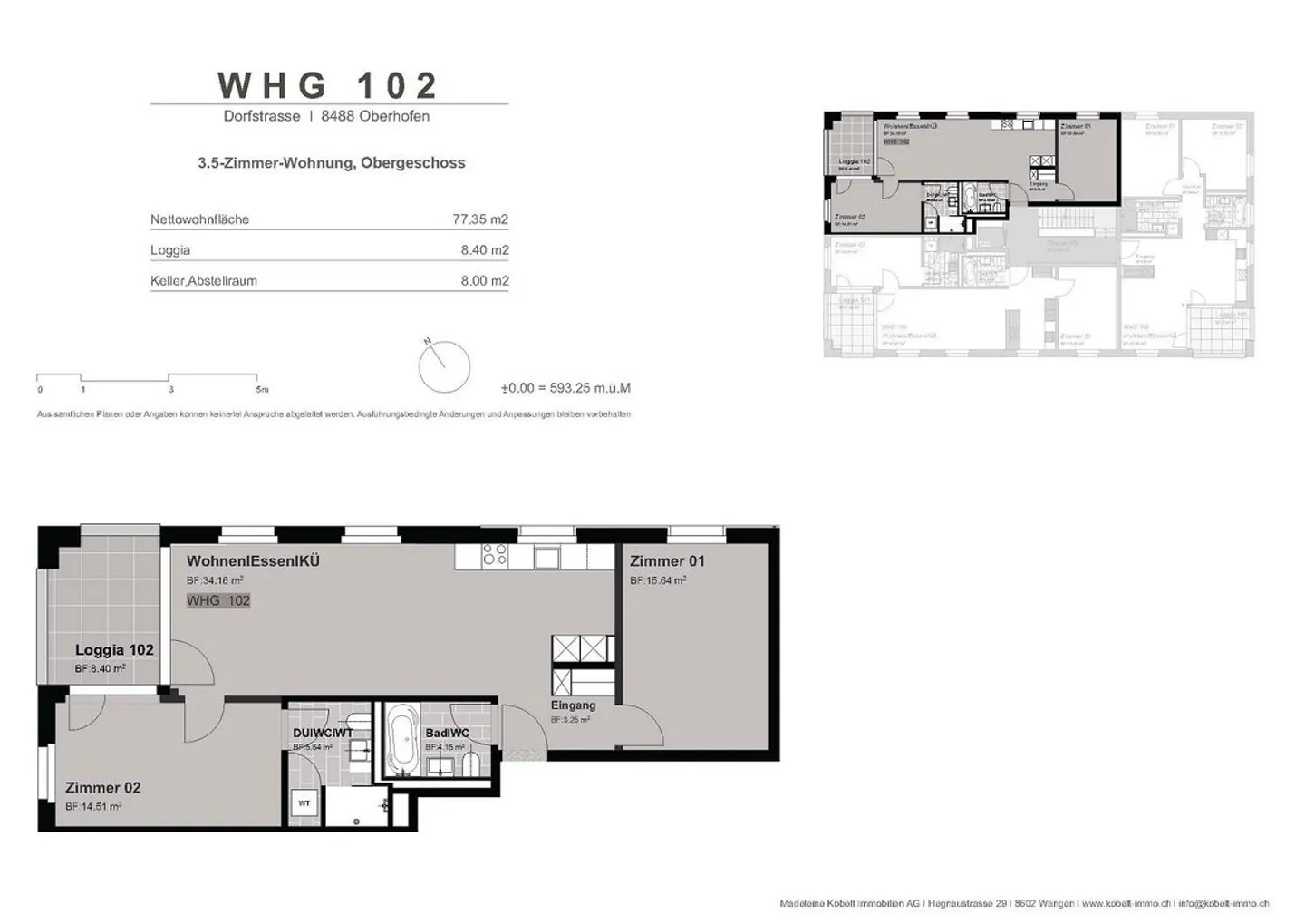 Modernes Apartment in der Natur - Foto 5 von 5