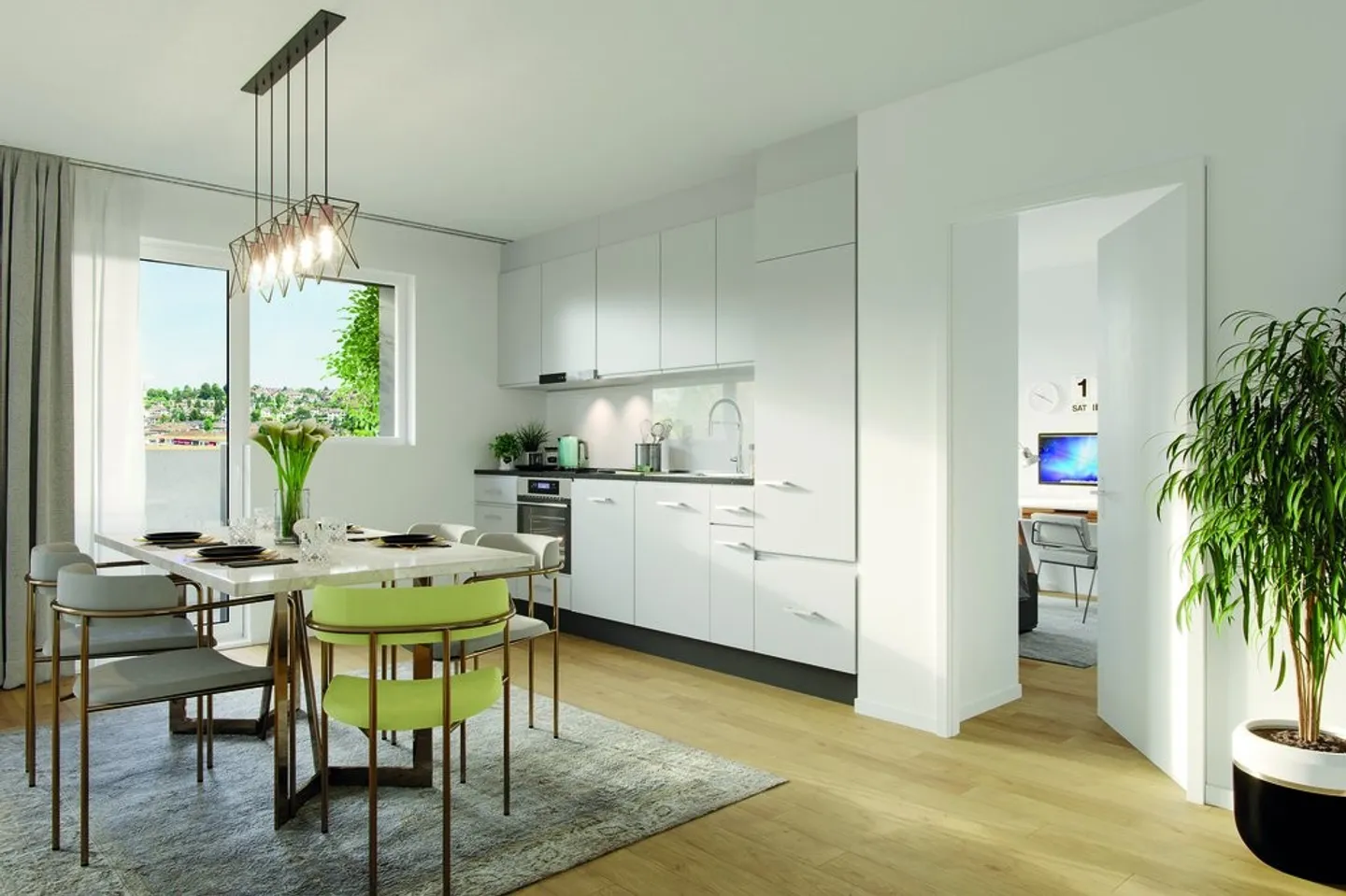 Charming Apartment with Balcony - Photo 5 of 8