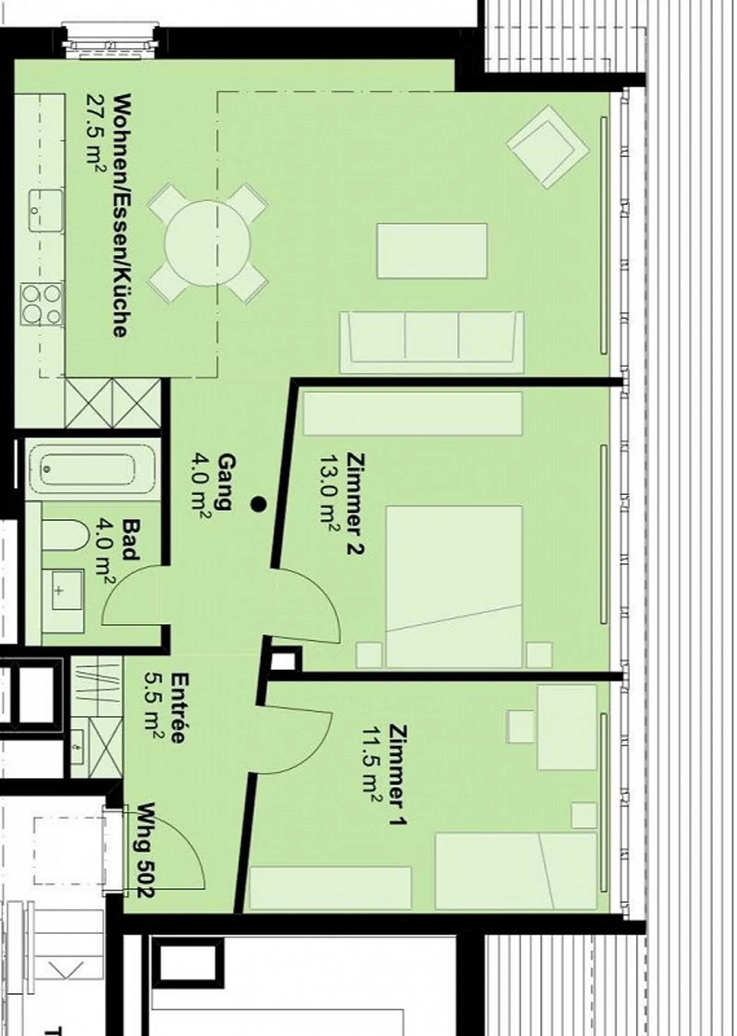 Bell'appartamento in affitto - Foto 5 di 5