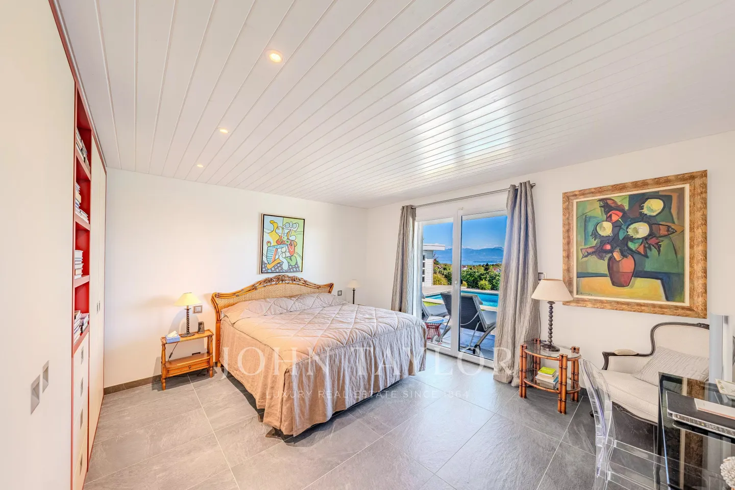 Villa contemporanea con vista lago - Foto 4 di 7
