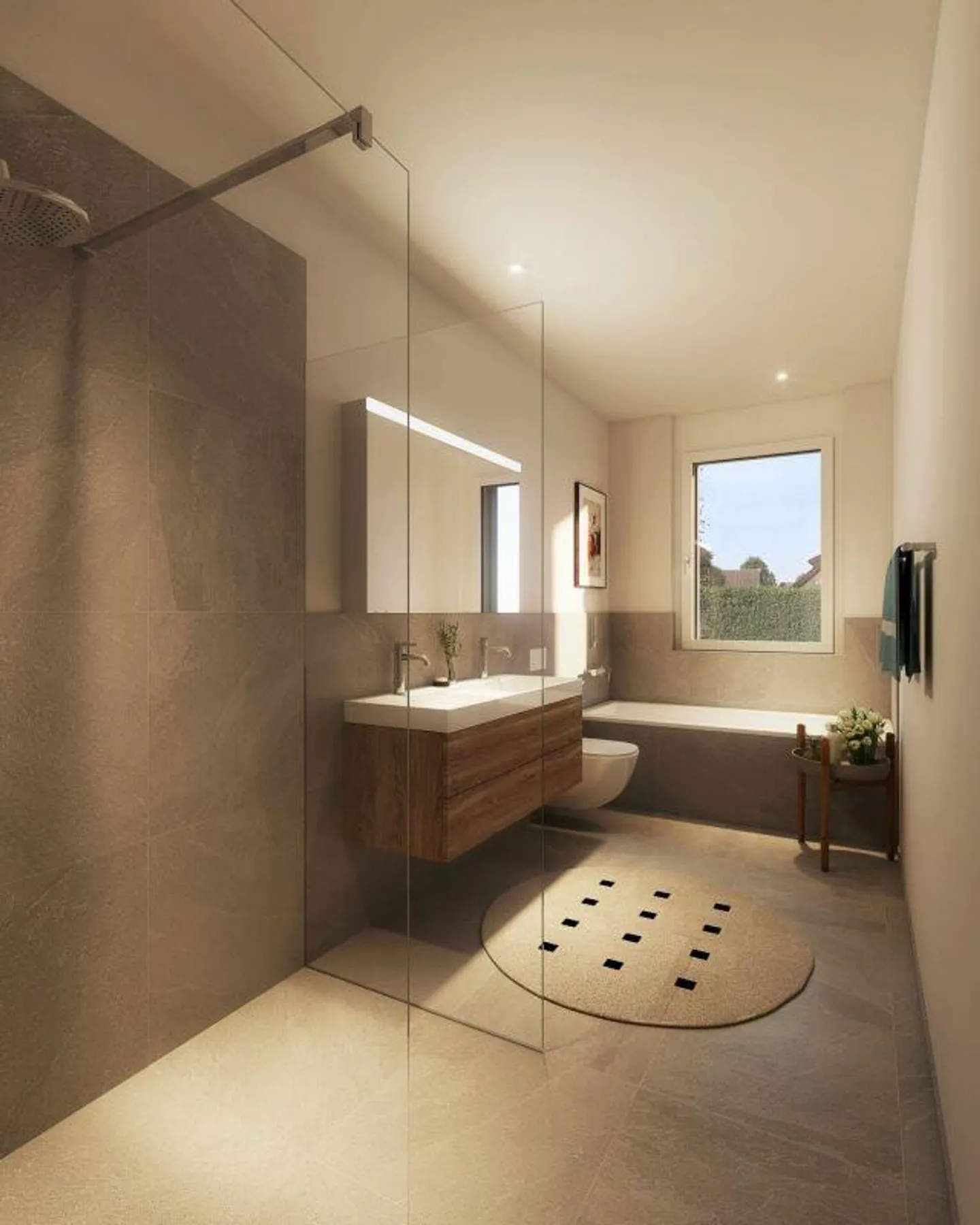 New construction project "Fliedergarten" - modern living with style and sustainability - high-quality upper floor apartment - Photo 11 of 12