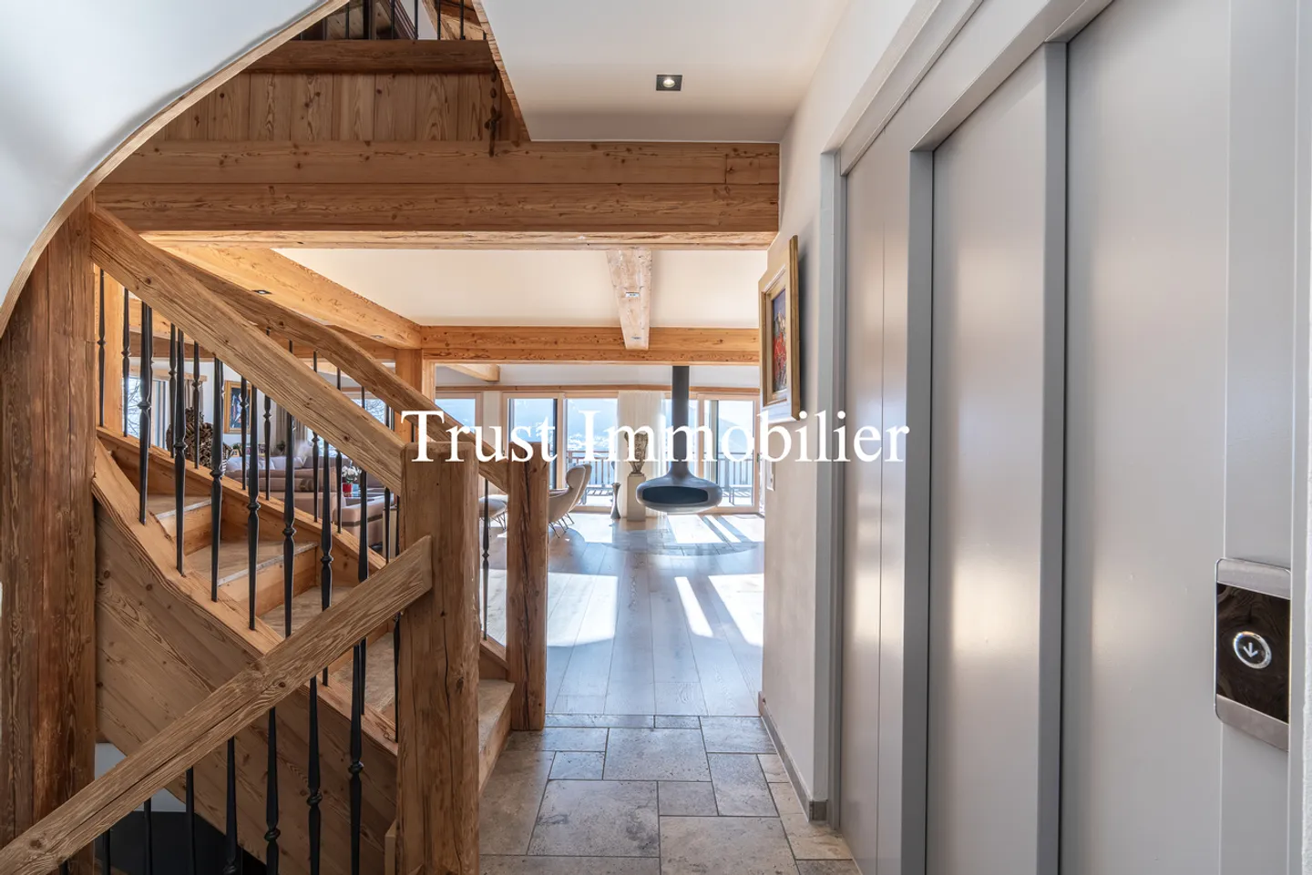 6014. Chalet eccezionale ad Arbaz - Forza ed eleganza di fronte alle montagne - Foto 4 di 38