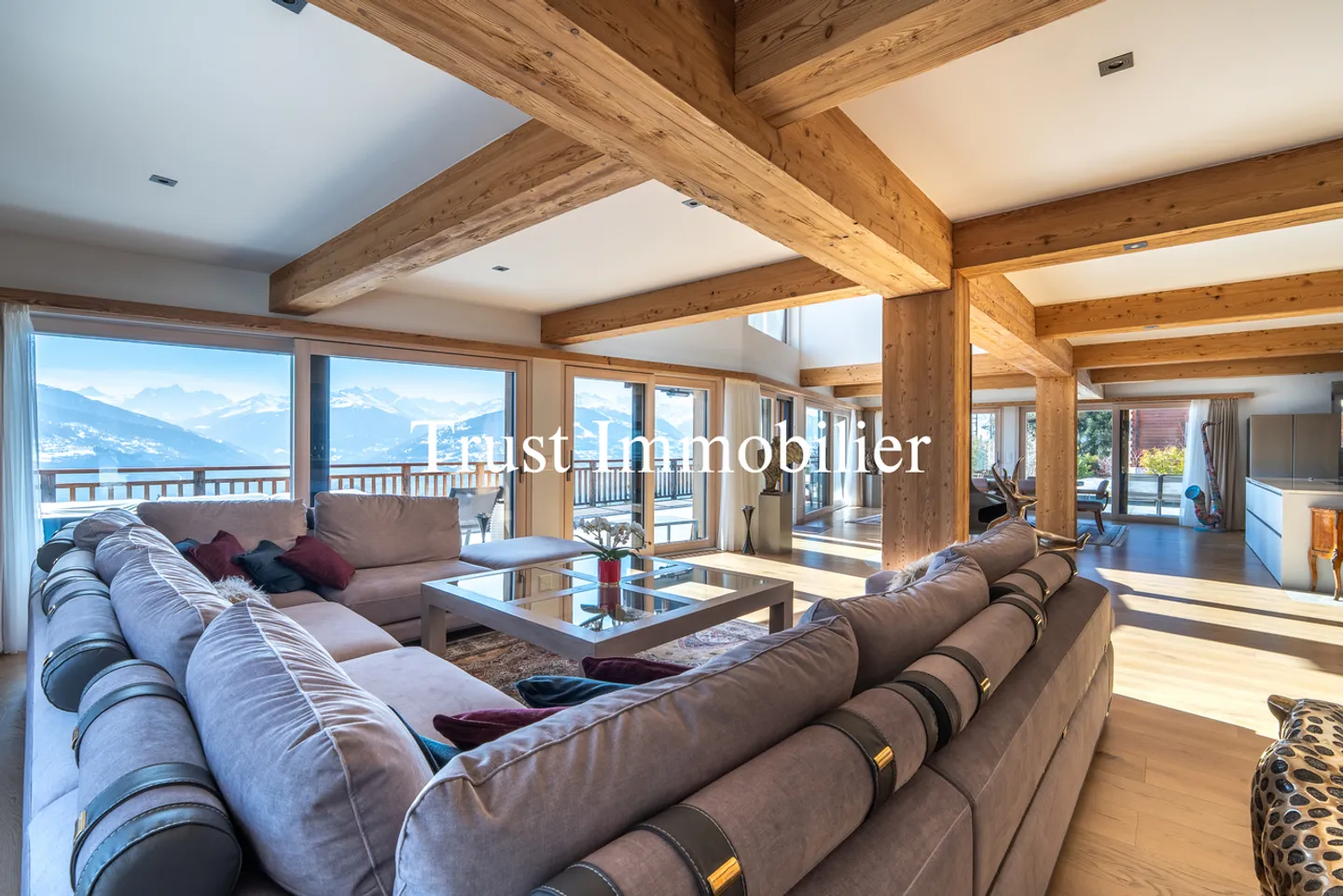 6014. Chalet eccezionale ad Arbaz - Forza ed eleganza di fronte alle montagne - Foto 16 di 38