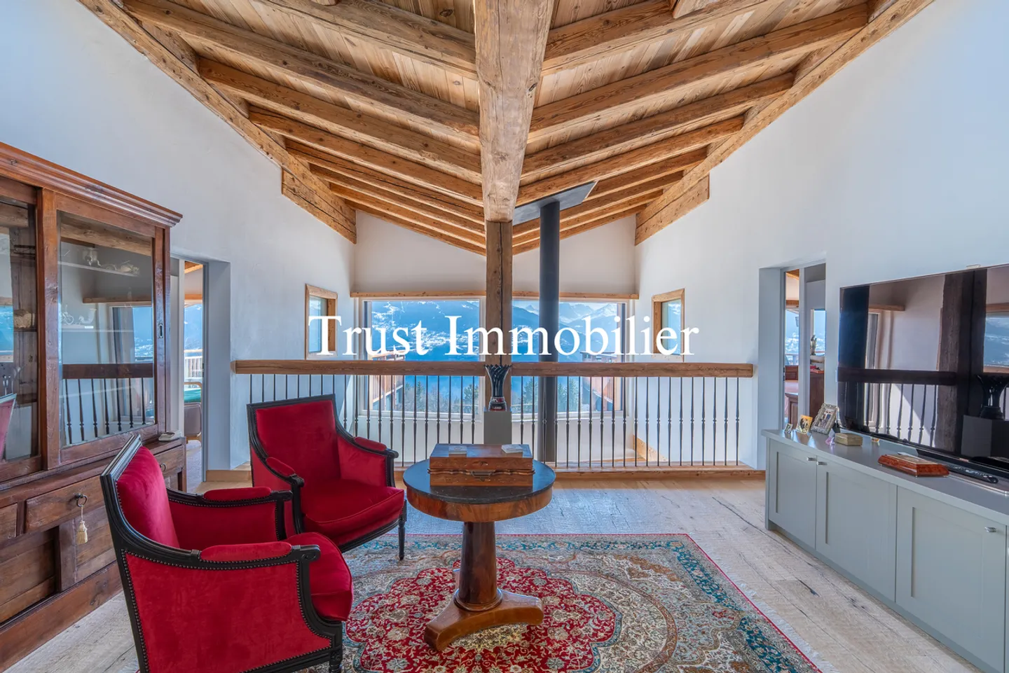 6014. Chalet eccezionale ad Arbaz - Forza ed eleganza di fronte alle montagne - Foto 21 di 38