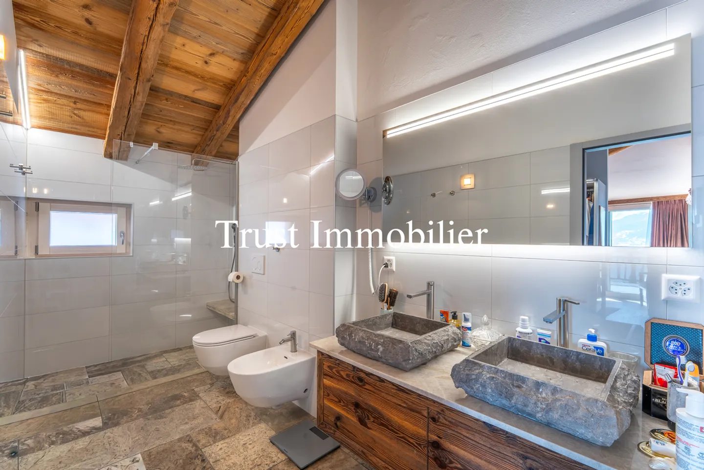 6014. Chalet eccezionale ad Arbaz - Forza ed eleganza di fronte alle montagne - Foto 24 di 38