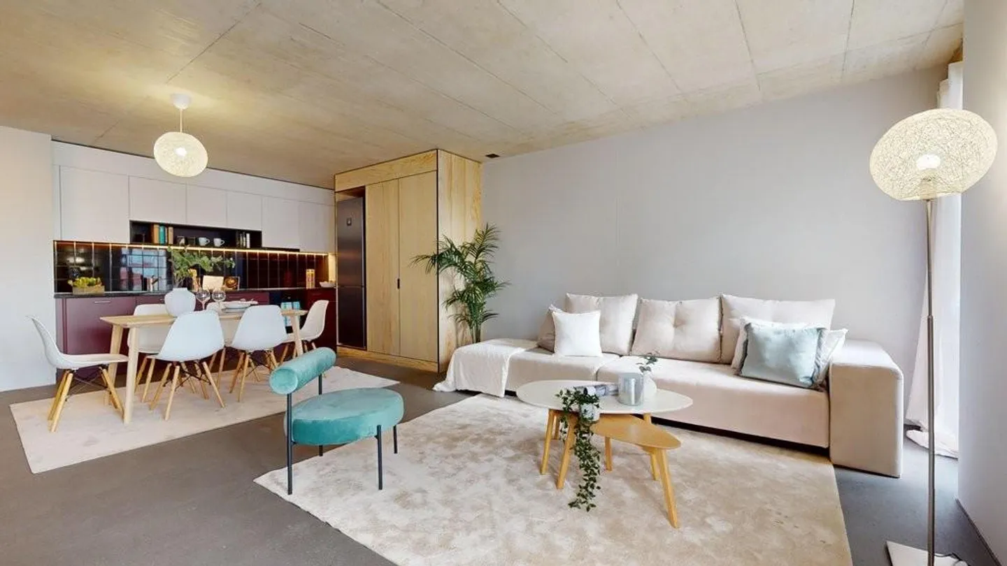 Oasis de bien-être : Emménagez dans un appartement moderne de 2,5 pièces dans un emplacement de choix - Photo 2 sur 6