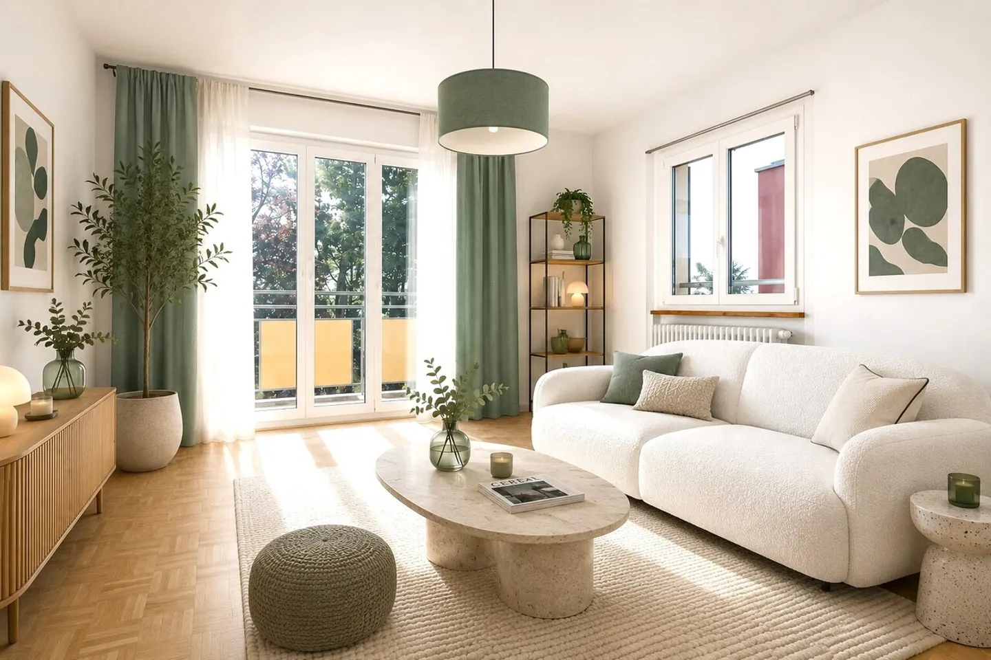 3,5-Zimmer-Wohnung - Foto 1 von 9