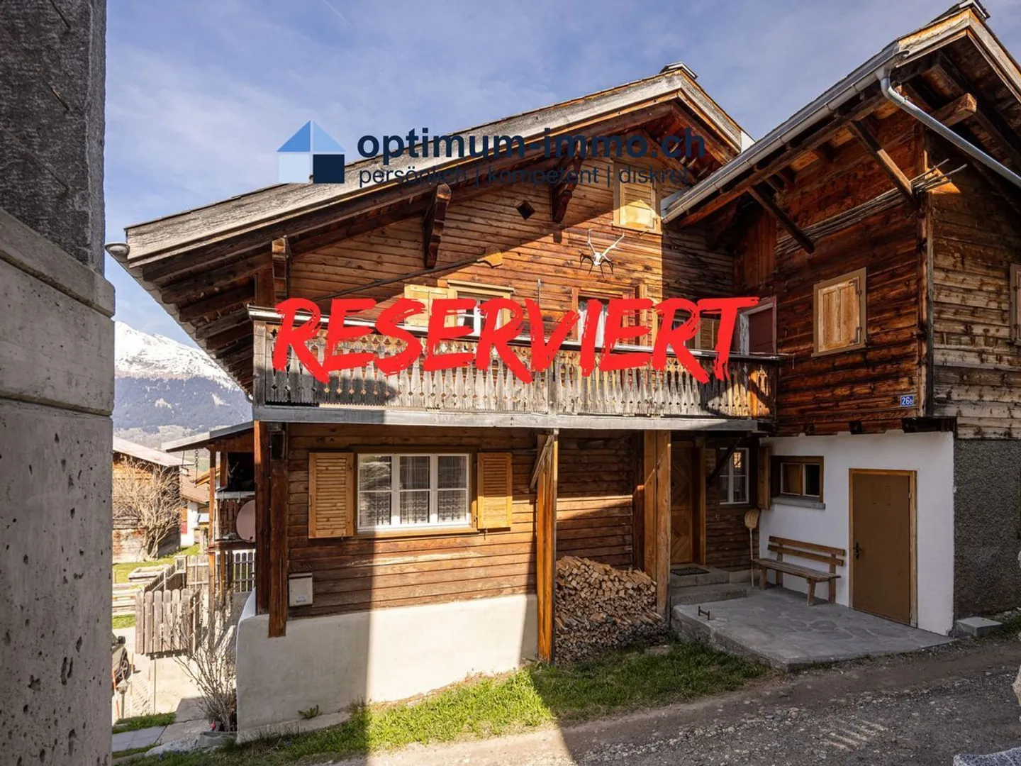Heimelige 5 1/2 Zimmer-Ferienwohnung zu verkaufen (RESERVIERT) - Foto 1 von 13