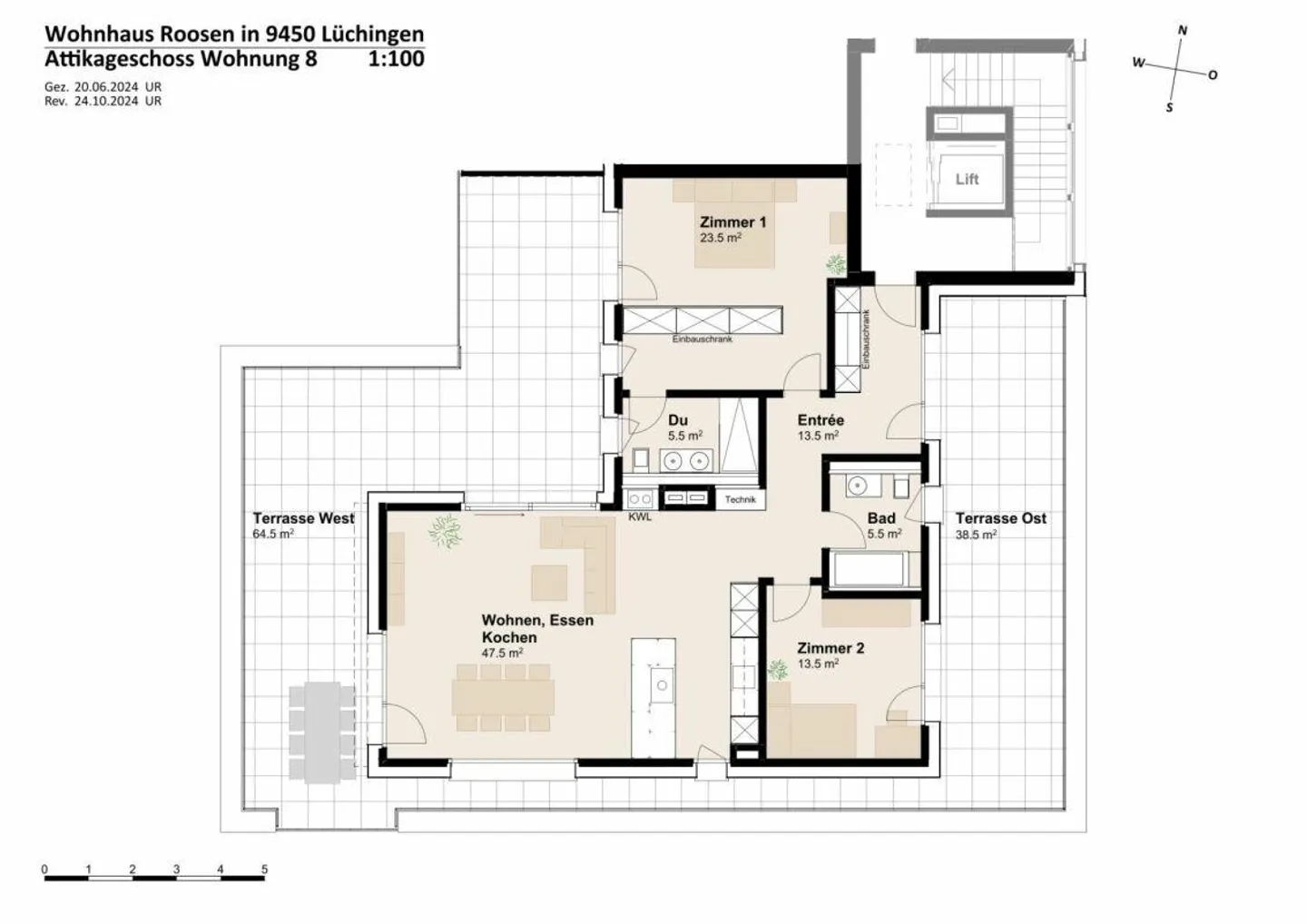 Appartement penthouse de très haute qualité avec une immense terrasse et une vue panoramique magnifique - Photo 9 sur 10