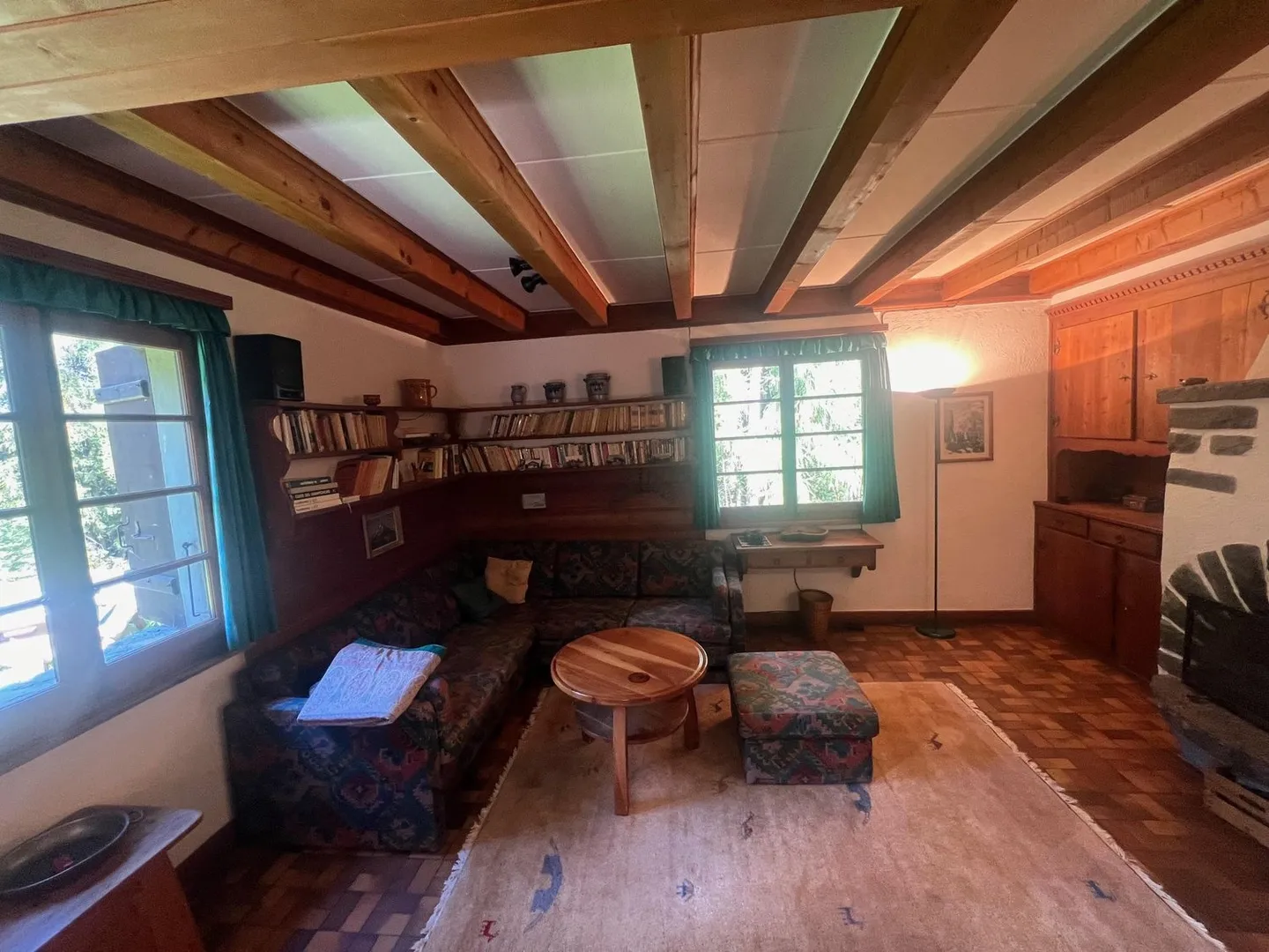 Gelegenheit zum Zugreifen Außergewöhnliches Chalet in einem friedlichen Haven nicht weit vom Zentrum des Skigebiets Tzoumaz - Foto 11 von 13