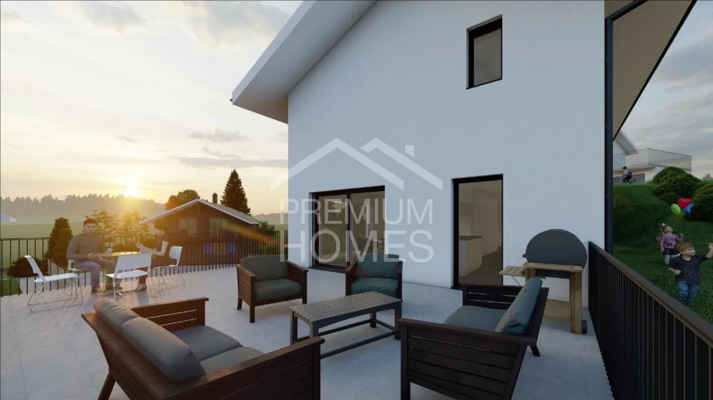 Newly Built 5.5-Room Single-Family House in Leimiswil - Photo 5 of 9