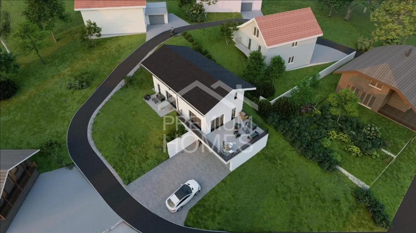 Newly Built 5.5-Room Single-Family House in Leimiswil - Photo 8 of 9