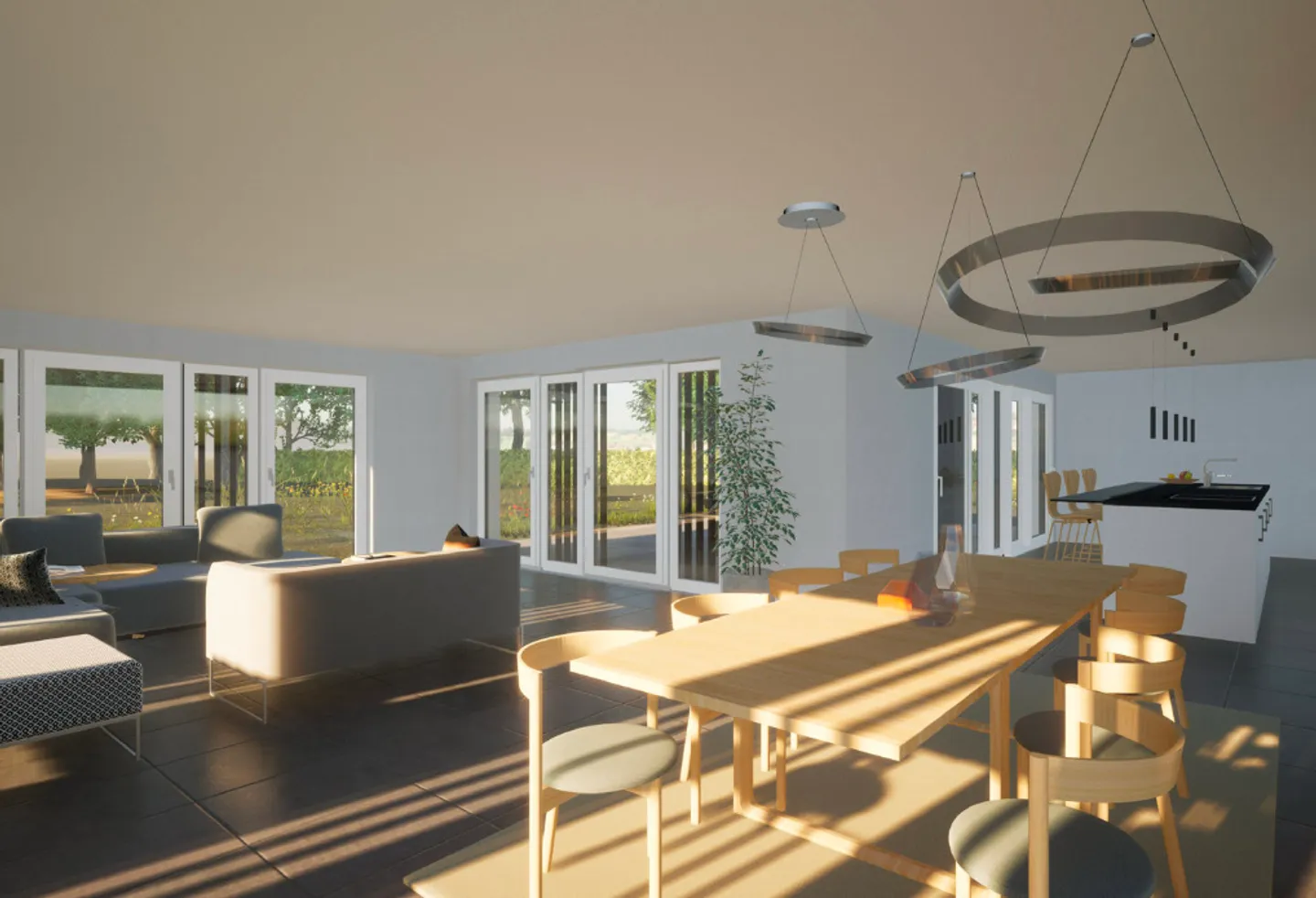 Losanna, in vendita, appartamento di 4.5 locali, 155 m2, vicino al golf - Foto 5 di 6